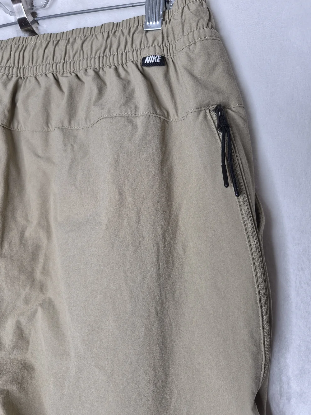 Nike Sportswear Mens Woven Utility Pants Khaki Tan Large